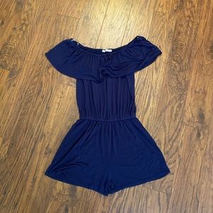 Off the shoulder romper